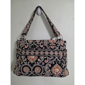 VERA BRADLEY SHOULDER BAG  Maggie purse in the retired "Cafe Latte"